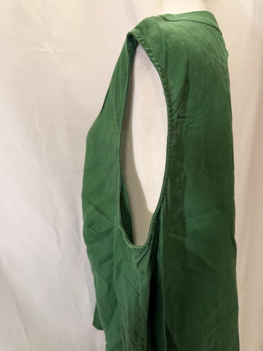 JONES NEW YORK Green Color (100% Linen) Top - 3x - Picture 6 of 12